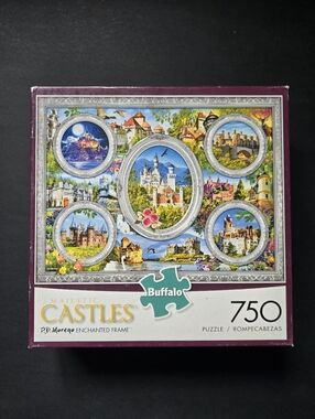 Buffalo Games, Majwstic Castles "P.D. Moreno Enchanted Frame" 750 Piece Puzzle